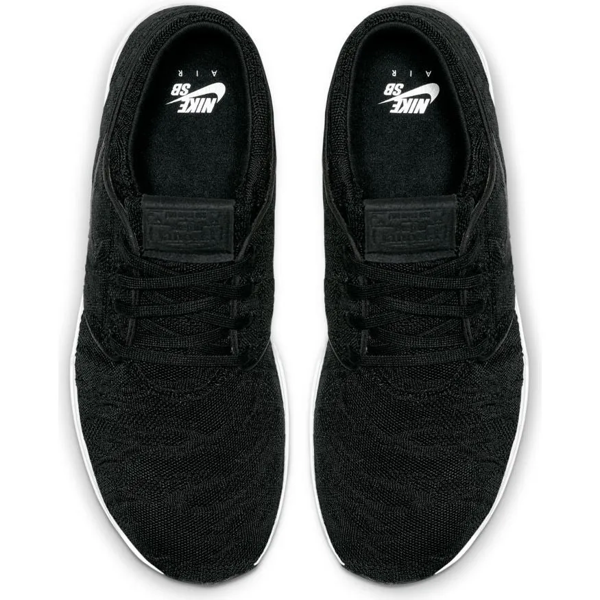 Nike SB Air Max Stefan Janoski II Skateboard Shoe -  Black/Anthracite - White