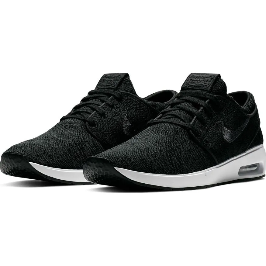 Nike SB Air Max Stefan Janoski II Skateboard Shoe -  Black/Anthracite - White