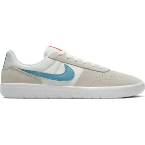 Nike SB Team Classic Skate Shoe - Summit White/Cerulean-White