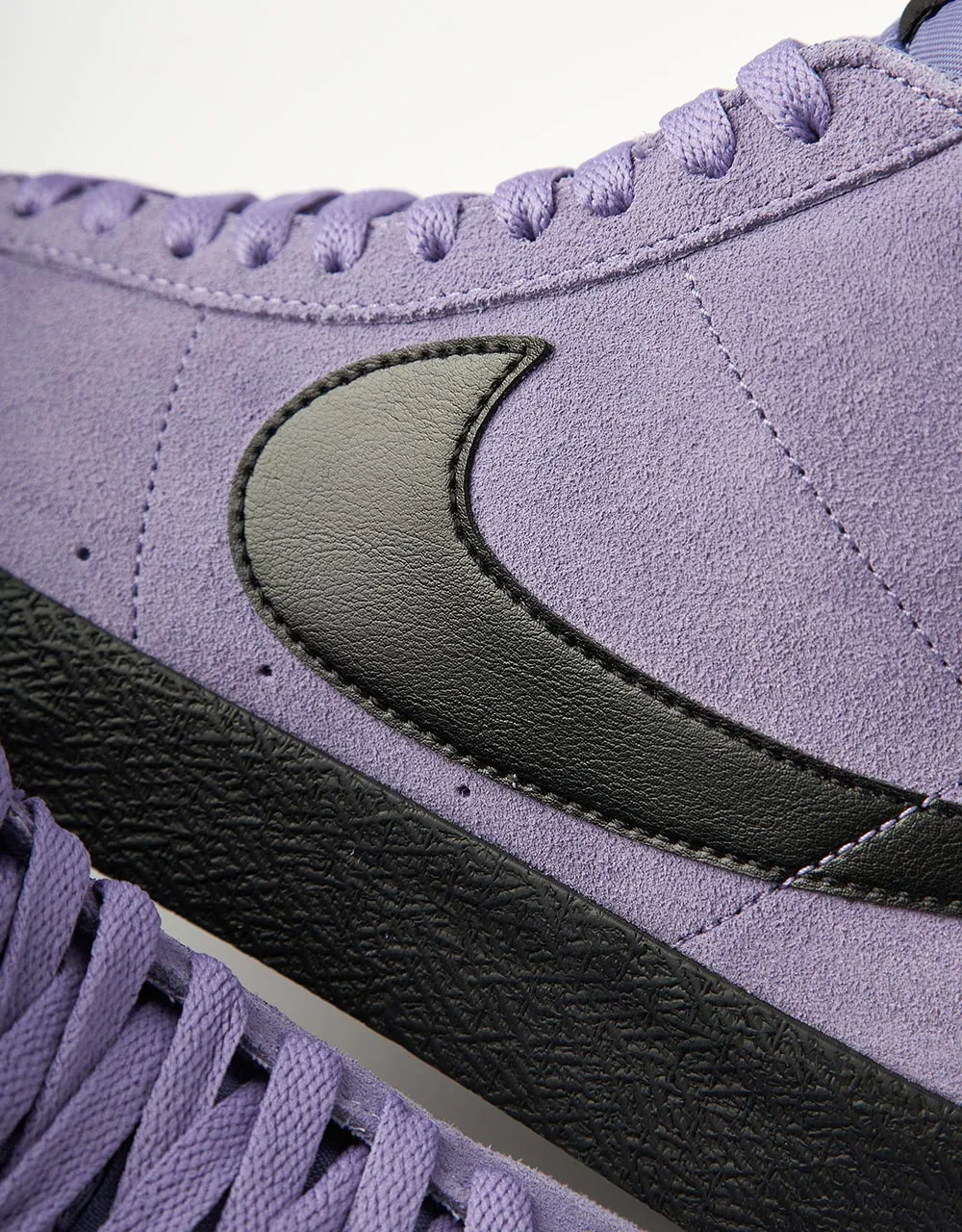 Nike SB Zoom Blazer Mid Skate Shoes - Dusty Amethyst/Black-Dusty Amethyst