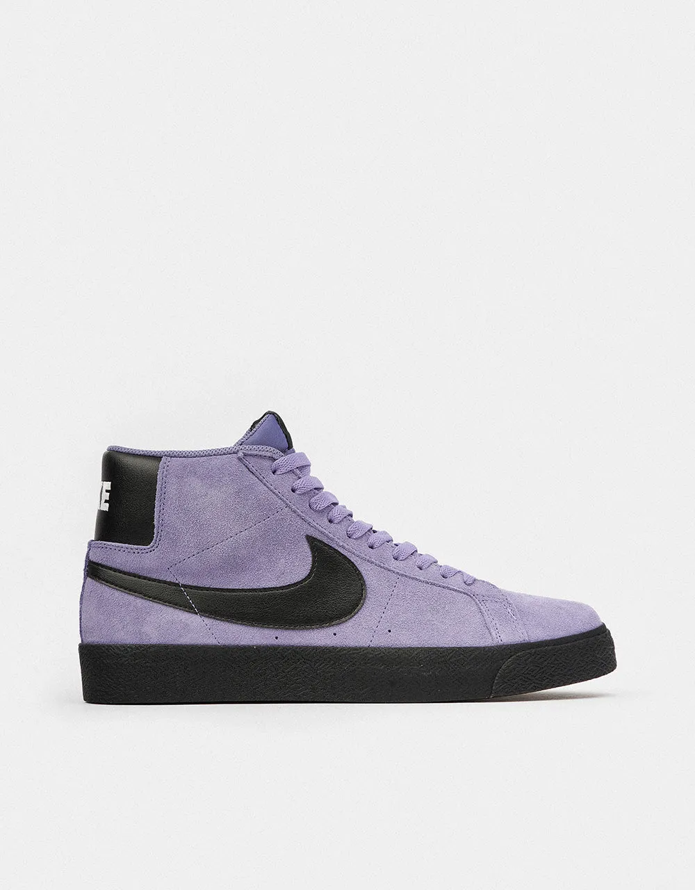 Nike SB Zoom Blazer Mid Skate Shoes - Dusty Amethyst/Black-Dusty Amethyst