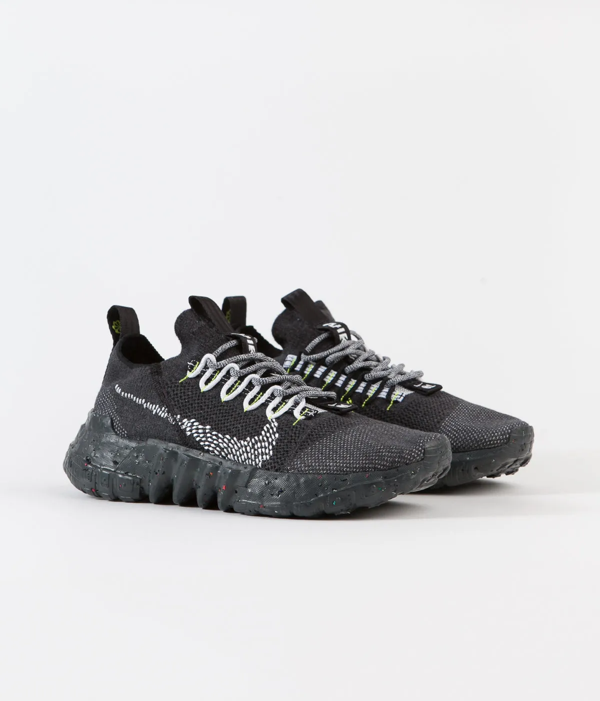 Nike Space Hippie 01 Shoes - Anthracite / White - Black - Volt