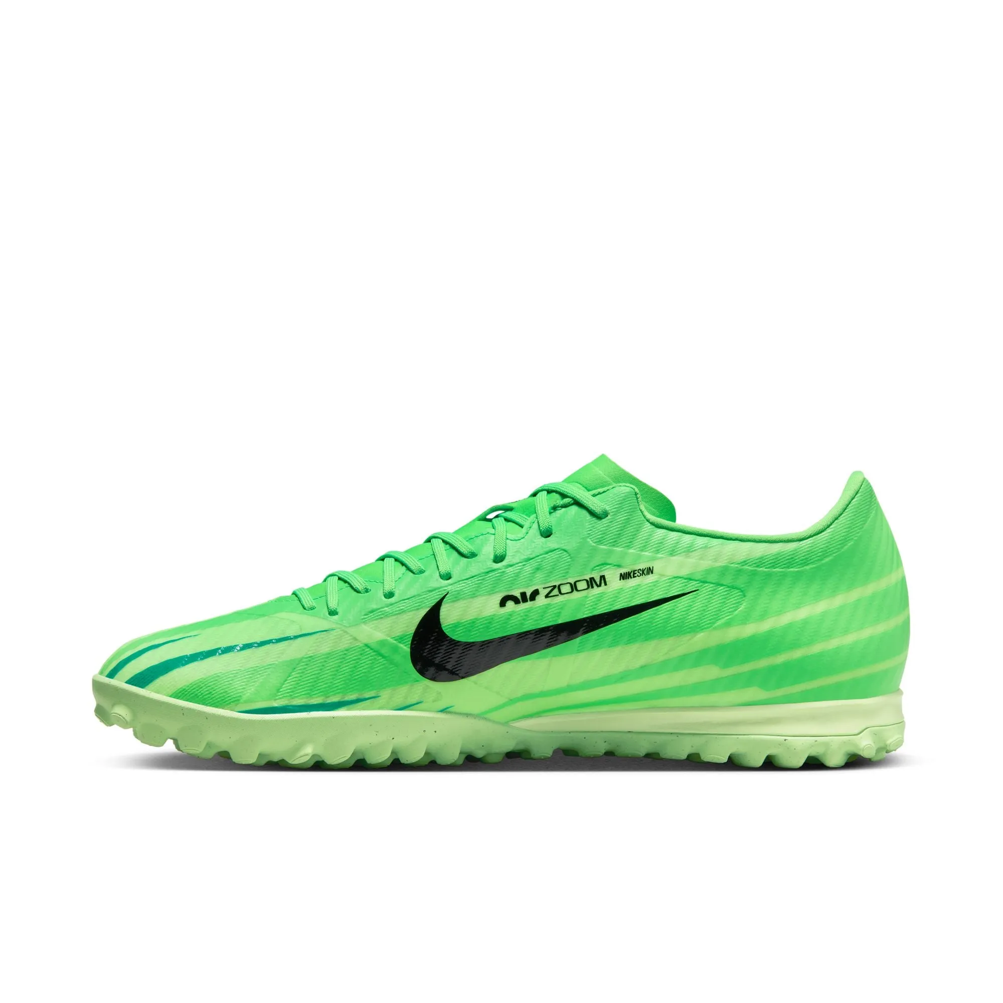 Nike Zoom Mercurial Vapor 15 Academy MDS TF Turf Soccer - Green Strike/ Black Stadium Green