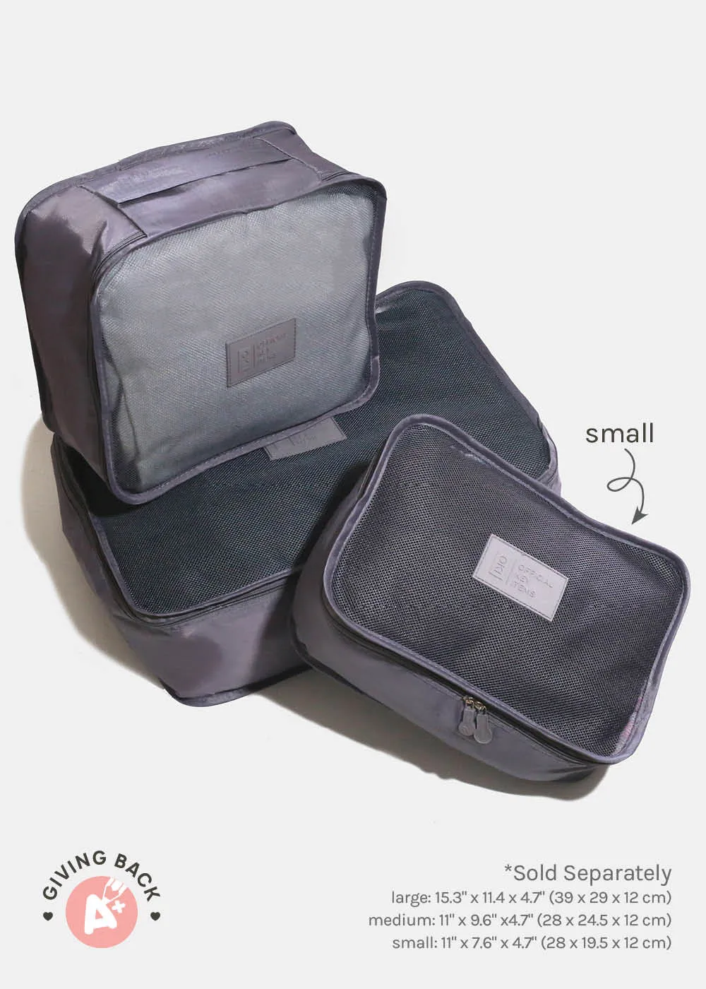 Official Key Items Travel Packing Cube- Medium