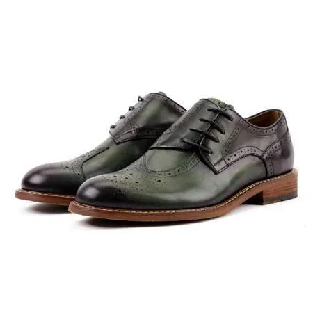 Premium Genuine Leather Sidewing Shoes for Men | Handcrafted Footwear by Mandujour