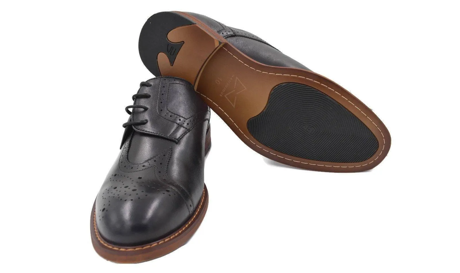 Premium Genuine Leather Sidewing Shoes for Men | Handcrafted Footwear by Mandujour