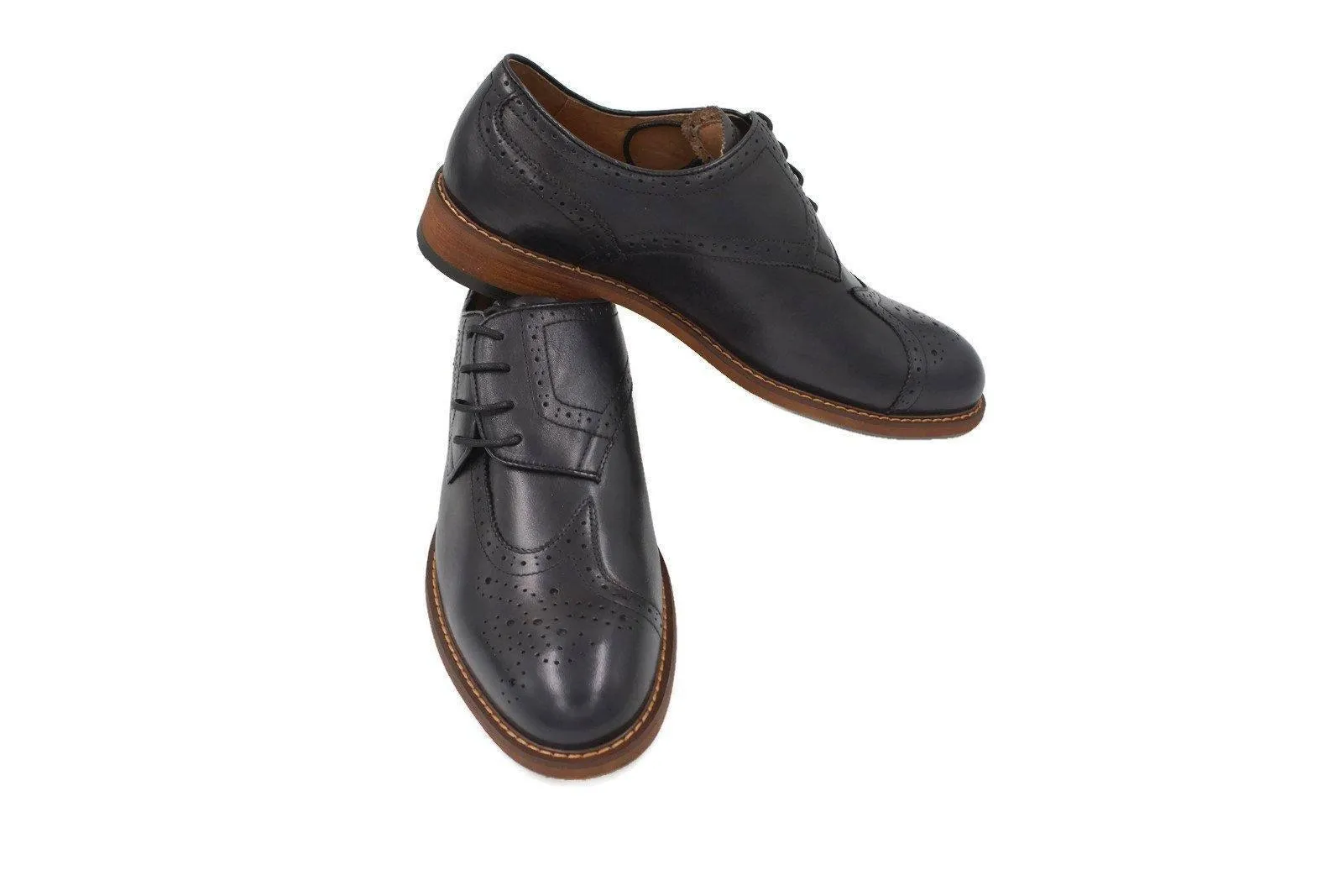 Premium Genuine Leather Sidewing Shoes for Men | Handcrafted Footwear by Mandujour