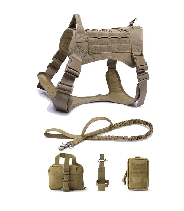 RECON GS2 K9 Tactical Harness 5 Piece Set