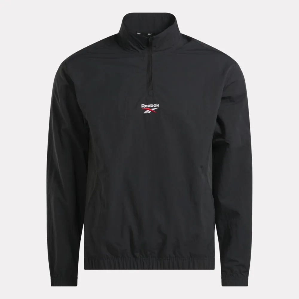 Reebok Apparel Men Reebok Identity Cross Check Woven Top BLACK