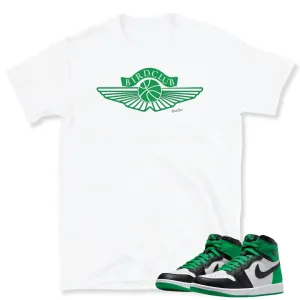 Retro 1 Lucky Green Wings Shirt