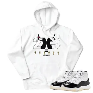 Retro 11 "Gratitude" DMP 2X3 Hoodie