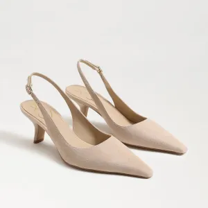 Sam Edelman Bianka Slingback in Cappuccino Suede