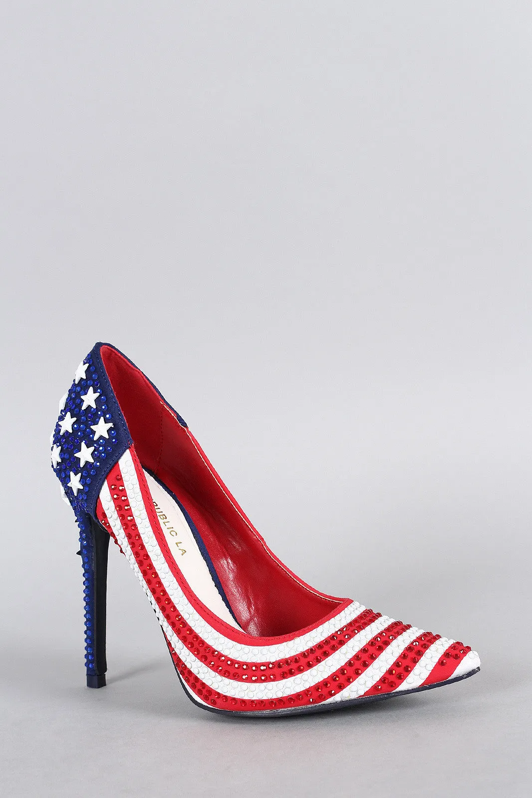 Shoe Republic Patriotic Pump