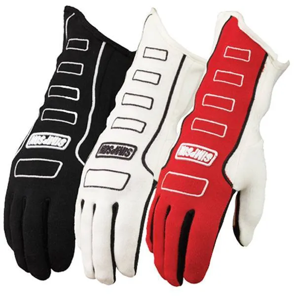 Simpson Competitor Glove - External Seam - Black