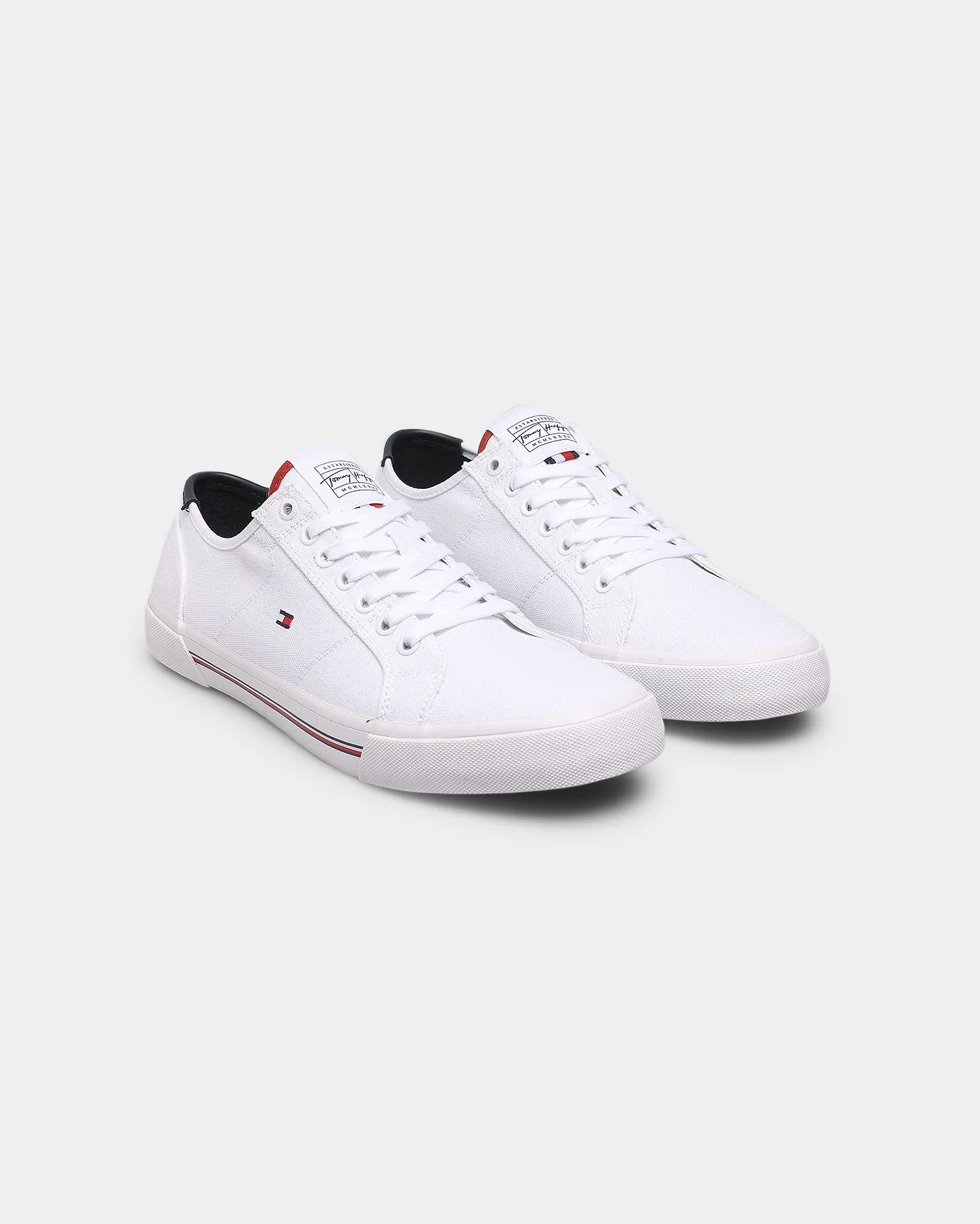 Tommy Jeans Corporate Canvas Vulcanised White