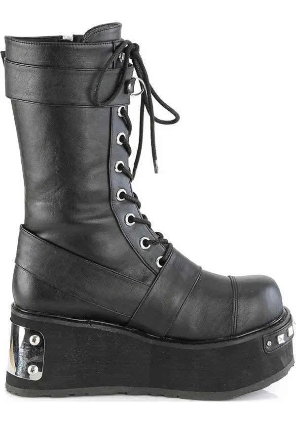 TRASHVILLE-250 [Black] | PLATFORM BOOTS [PREORDER]