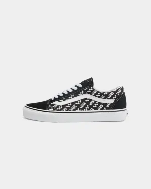 Vans Old Skool Logo Repeat Black/White