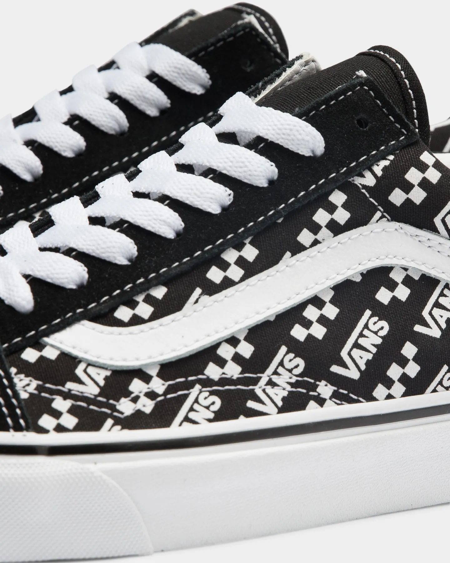 Vans Old Skool Logo Repeat Black/White