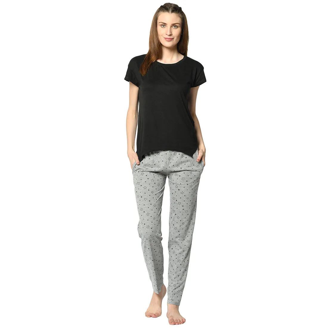 Vimal Jonney Grey Trackpant For Women's