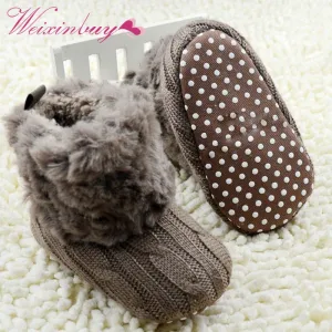 Winter Warm First Walkers Baby Ankle Snow Boots