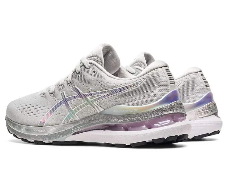 Women's Asics Gel-Kayano 28 Platinum (Glacier Grey/White)