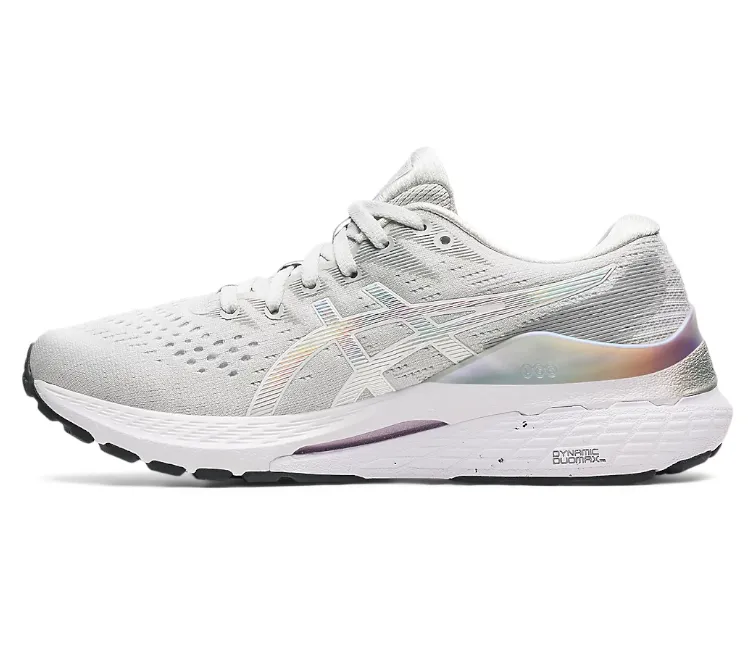 Women's Asics Gel-Kayano 28 Platinum (Glacier Grey/White)