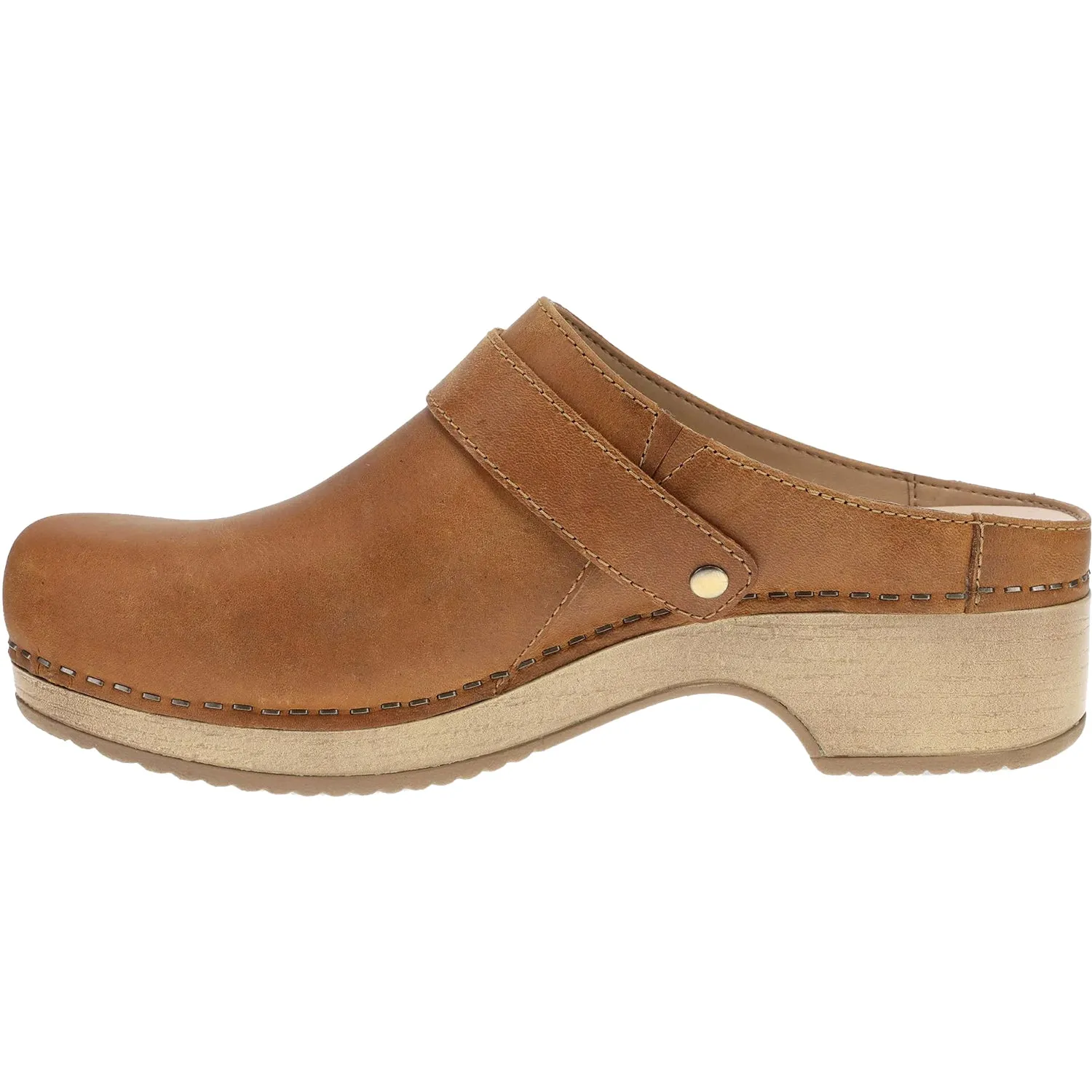 Women's Dansko Baylor Tan Oiled Pull Up Leather