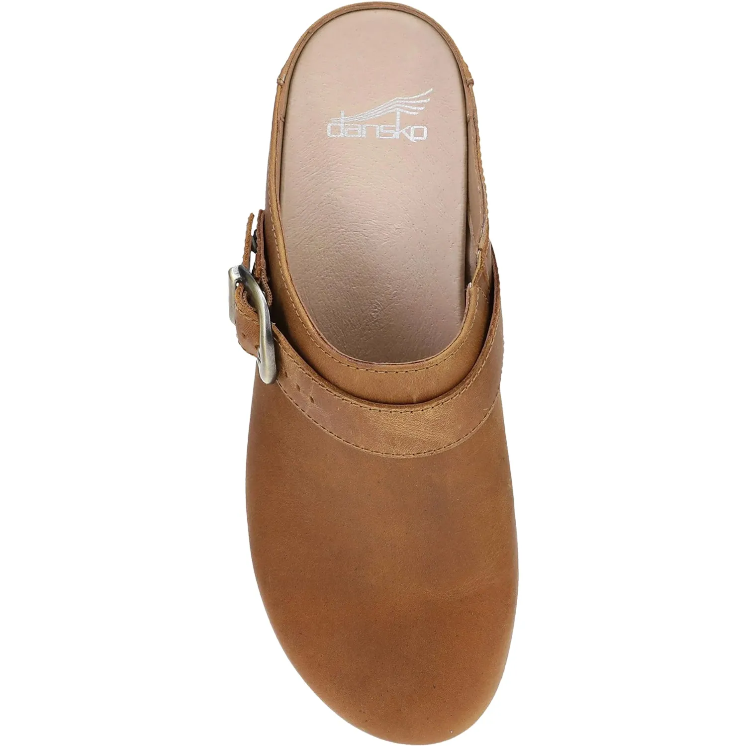 Women's Dansko Baylor Tan Oiled Pull Up Leather